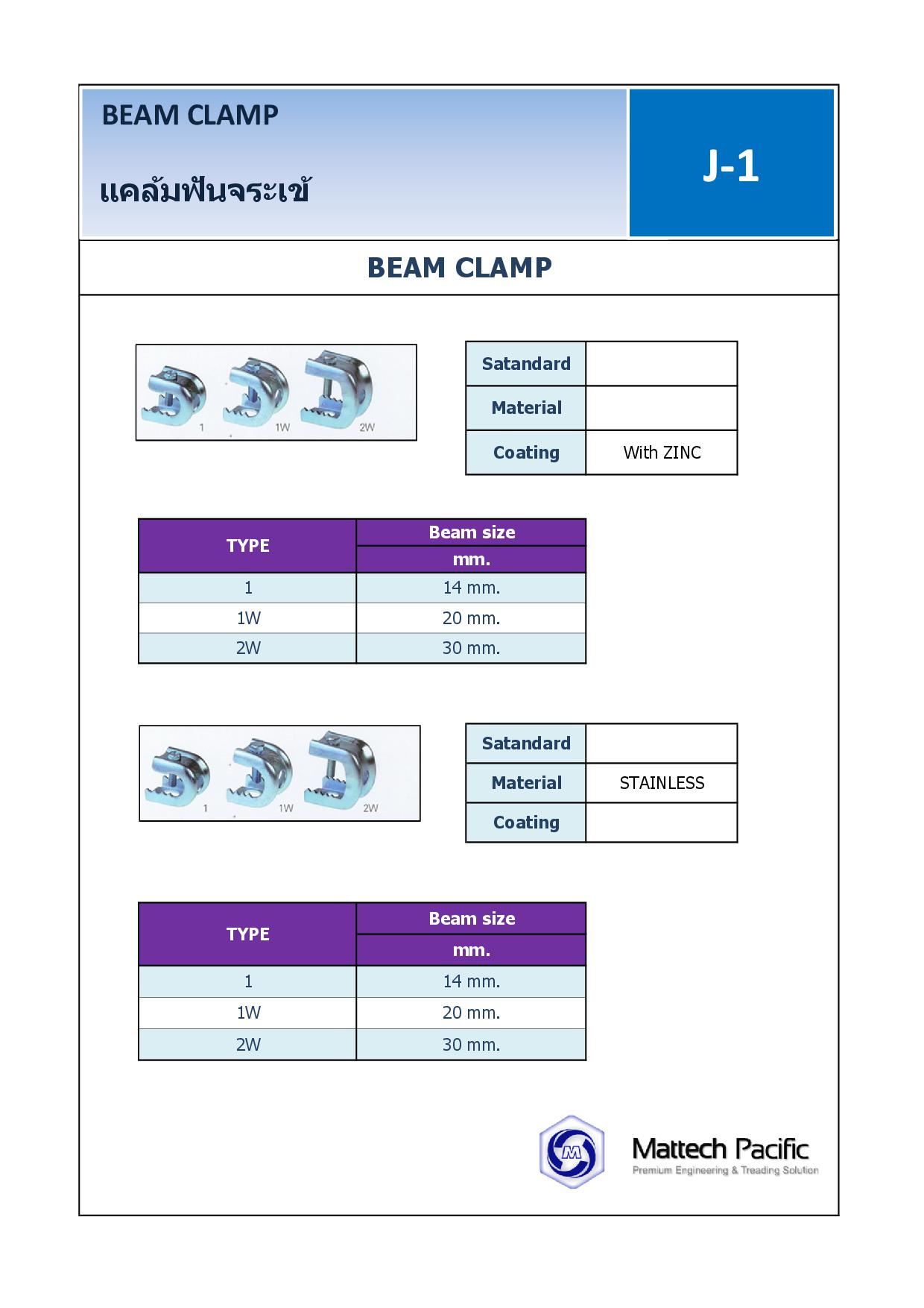 Beam clamp